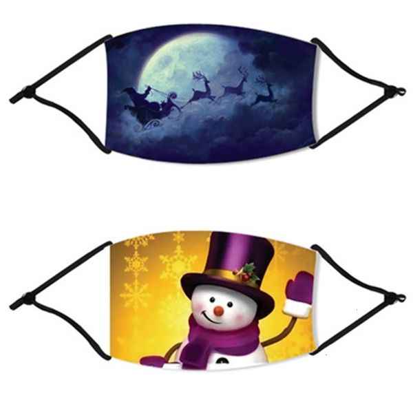 

printed black fashion replaceable filter reusable factorycefydesigner washable dust-proof face mask breathable