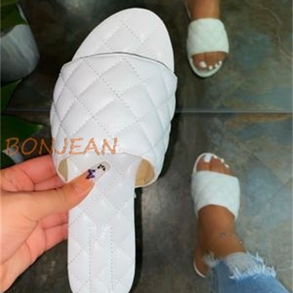 

summer slippers for women mujer cut out ladies flatform sandalsc woman flip flops cross compile outdoor holiday slides big size y1120, Black