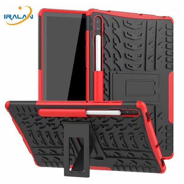

tablet case for tab s6 10.5 2020 sm-t860 t865 kids safe shockproof heavy duty silicone hard hand stand holder1