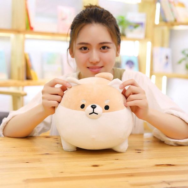 

1pc new 40cm cute shiba inu dog plush toy stuffed soft animal corgi chai pillow christmas gift for kids kawaii valentine present wmtlzp