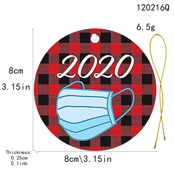 

factoryseckornament survived holiday survivor 2020 personalized decorations family christmas tree pendant ornaments new
