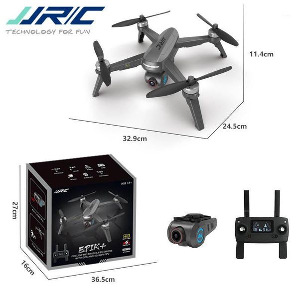 

drones jjrc x5p epik+ 5g 4k hd camera wifi follow me gps aerial pography rc fpv quadcopter racing drone models toys1