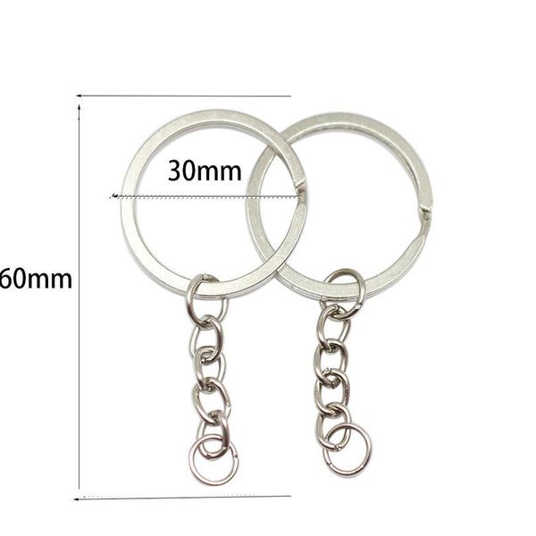 

10 pcs/lot key ring bags toys keychain clips key hook chain jewelry making keyfob diy keychain acc jllnou