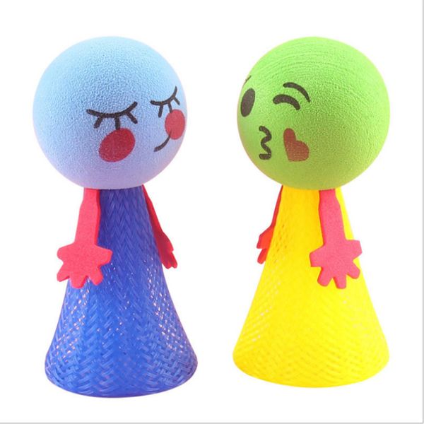 

new product decompression toy development everbright spring springer spring people jump little people jump people children gift doll toys
