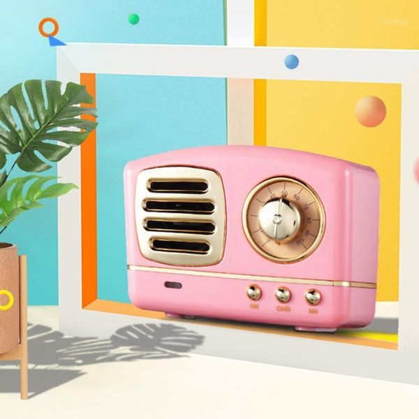 

hm11 retro bluetooth wireless speaker portable speaker 3d stereo surround subwoofer support tf card for1