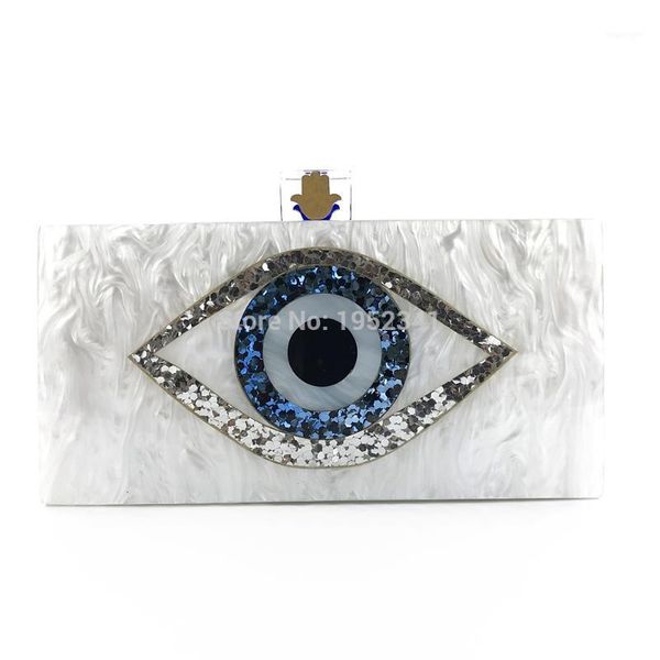 

evening bags oc3905 china wholesale evil eye women personalized acrylic clutch bag1