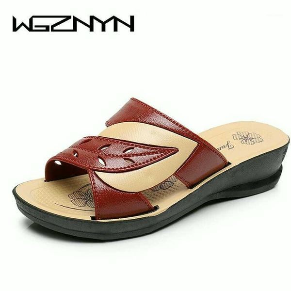 

2020 summer women flat sandals shoes woman black white beach slippers round toe comfortable sandals flip flops female shoes w011