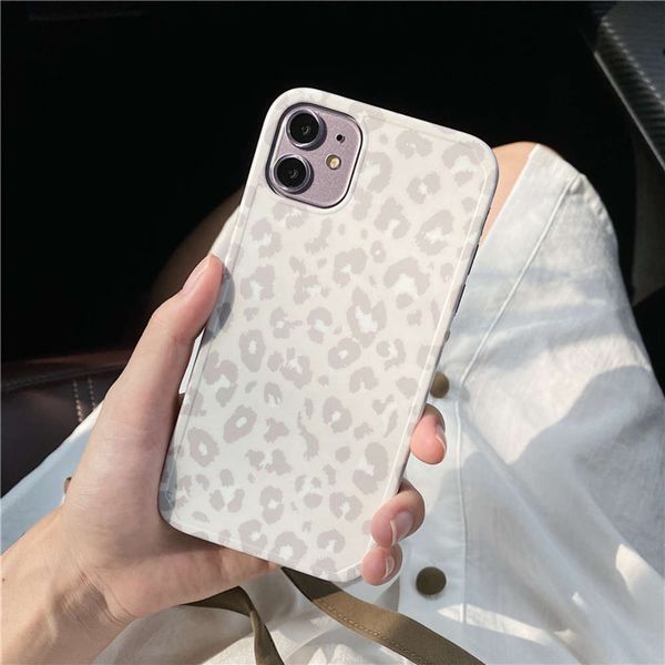 

1dwins cool wind1 gray leopard print for 11pro max x xs xr / se mobile phone case vip 7p female 8plus silicone fashio