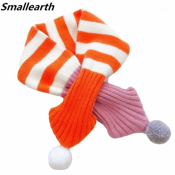 

scarves 2021 crochet children warm scarf winter baby knitted neck collar boys girls fashion casual warmer kids cross scarf1, Blue;gray