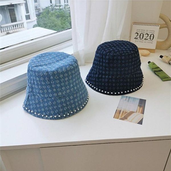 

moment lady pearl cowboy fisherman hat sun hat, Blue;gray