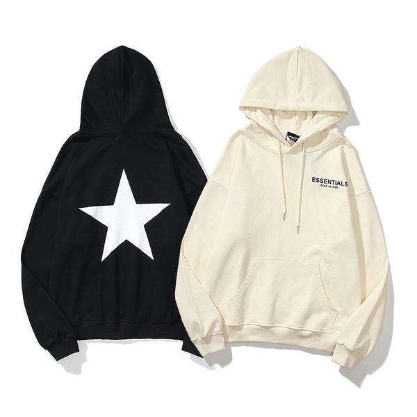 

hoodie of high-quality men 2020 autumn hip hop streetwear pure cotton, Black