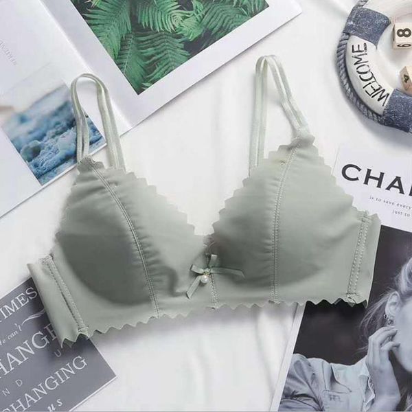 

new for women fashion seamless bras push up lingerie without steel ring 3/4 cup bra intimates bra women underwear1, Red;black