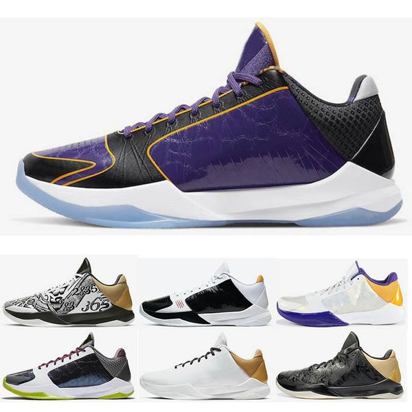

2020 men basketball shoes big stage chaos dark night lakers purple metallic gold prelude trainers mens sports sneakers 40-46
