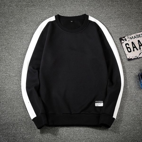 

new autumn 2021 leisuresweatshirt men hoodies style black and white harajuku hip hop simple single male pullovers training facts 629 tf0e