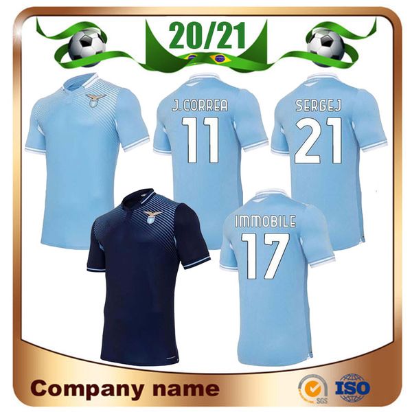 

20/21 lazio # 17 бесплатный футбол джерси 2020 lazio # 21 сергей # 7 kishna футбольная рубашка # 6 лукас # 10 луис альберто футбольная форма, Black;yellow