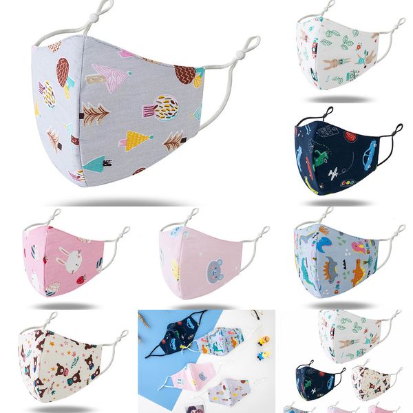 

kids masks fashion face mask children black white washable breathable thin three dimensional facemask boys girls individ o8xoe