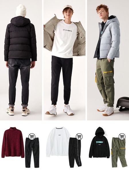

semir winter jacket men 2020 new thick down coat 80% duck down ultra-light slim hooded waterproof solid outwear coat for man q1215, Black
