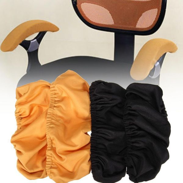 

1pair removable chair armrest covers elastic protector office arm armchair cover1