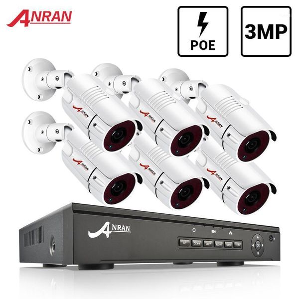 

anran poe nvr kit hd 3mp cctv camera system outdoor waterproof ip camera poe home security video surveillance set waterproof1
