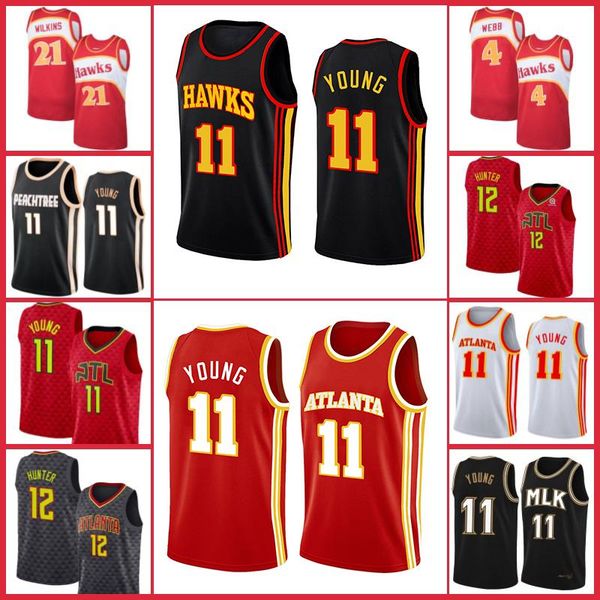 

trae 11 young doncic jerseys baskeball atlanta hawks jersey luka 77 dallas mavericks jersey russell 4 westbrook men, Black;red