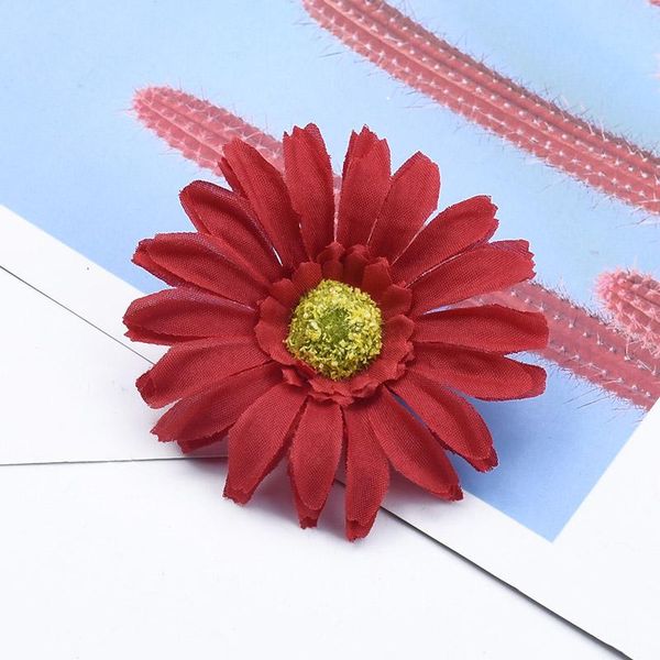 

5 10 30 8cm silk stamen gerbera artificial plants wedding decorative flower wall home decoration accessories scrapbooking wmtche