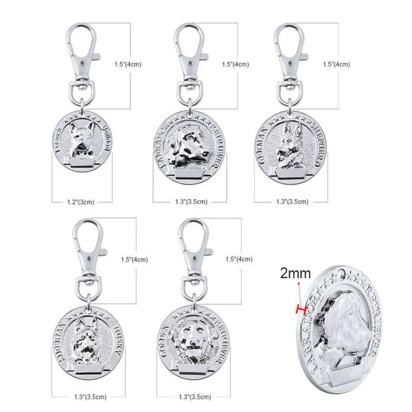 

personalized dog id tag engraved customized pet dog collar accessories decoration anti-lost pet n sqchko