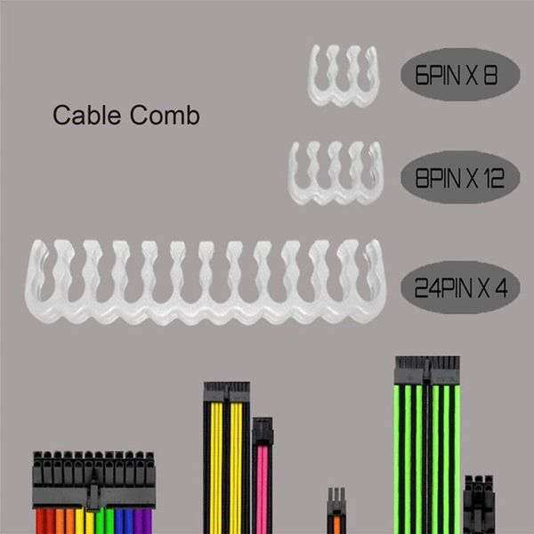 

wire harness card slot used for extension cord comb computer atx/gpu/cpu extension cable 24pin gpu 6+2pin cpu 4+4pin