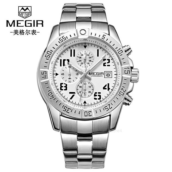 

i know you want a business style steel belt men's watch. this time, it's miguel, Slivery;brown