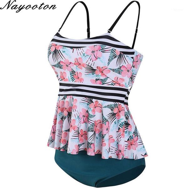 

swimwear two piece bikini leopard swimwear women high waist print vintage bodysuit bathing suit women swimming suit for female1, White;black