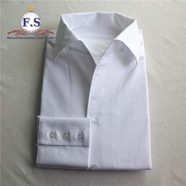 

make to measure one piece collar men dress shirt with long sleeve1, White;black