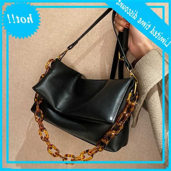 

elegant female quadrant oksel 2021 new soft pu learn women designer handbag folded shoulder messenger bag