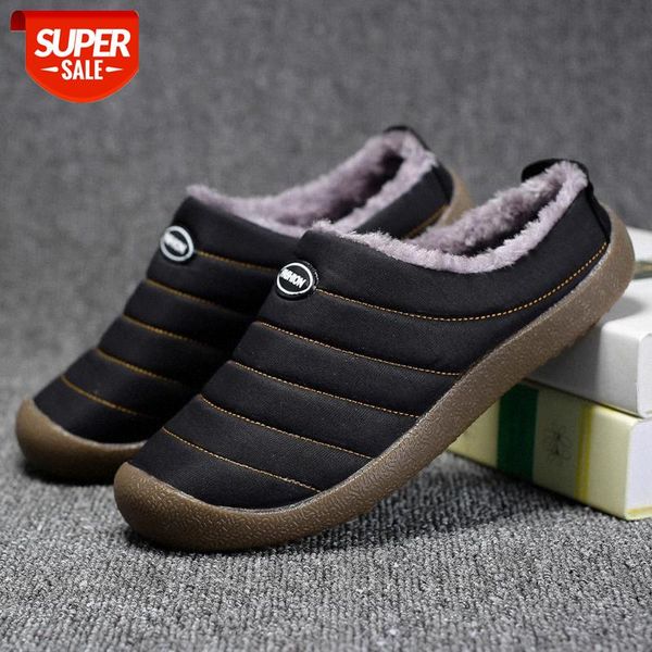 

men boots 2020 men's warm fur snow boots winter shoes comfortable men warm #w228