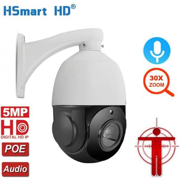 

ai auto tracking 5mp poe ptz ip camera two way audio hd 1080p h.265 30x zoom ptz outdoor cameras ir 80m onvif alarm cam