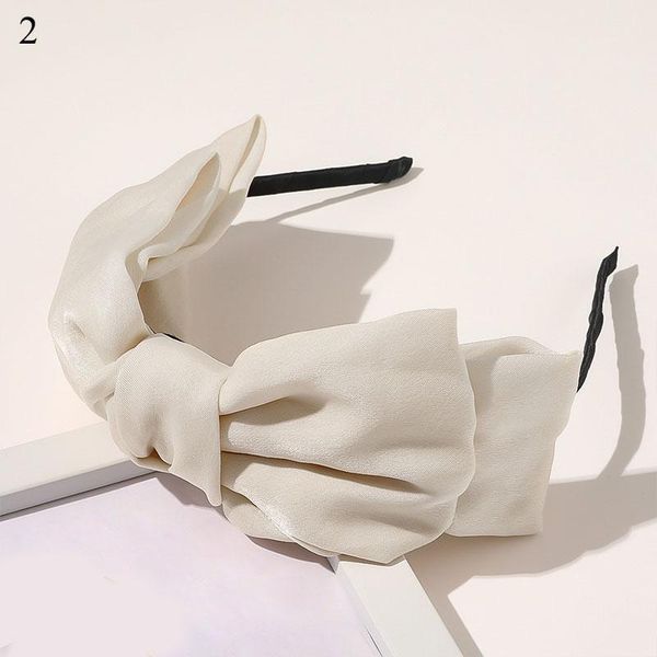 

purple beige women bow headband satin scrunchies hair clips elegant elastic hair ties ponytail holder head hoop hair accessories q bbycgg