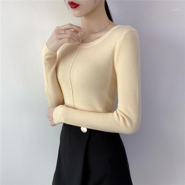 

winter woman knitted sweaters sweater jersey pulls clothes women harajuku kawaii korean plus size fashion middle line1, White;black