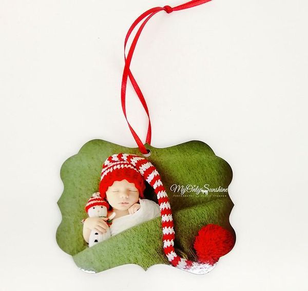 

diy custom christmas decorations party supplies mdf sublimation blank hanging ornament for christmas double sided c bbyjvp sport77777