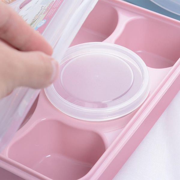 

tuuth cute lunch box портативный микроволновый клетчатый ребенок для взрослых bento boxs герметичный японский стиль еда контейнер jllnjw