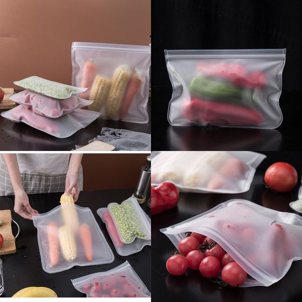 

reusable food storage bags refrigerator anti cross smell freshness protection packages hermetic pouch 2 7bc4 f2