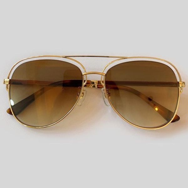 

Gradient Butterfly Women Sunglasses 2021 Fashion Metal Frame Sunglasses Men Women Big Frames Glasses With Original Box UV400, White;black