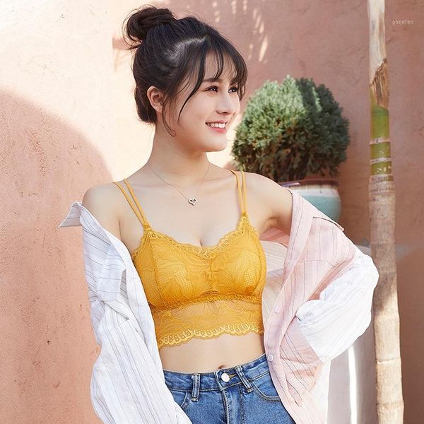 

women sports bra mesh brathable sports push up female sweet lace seamless underwear new1, Red;black