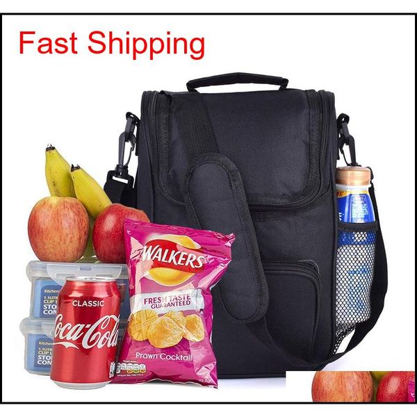 

2019 cool lunch box insulated lunch thermal bag for women men work school kids girls boys with shoulder strap wate qyliju bdenet