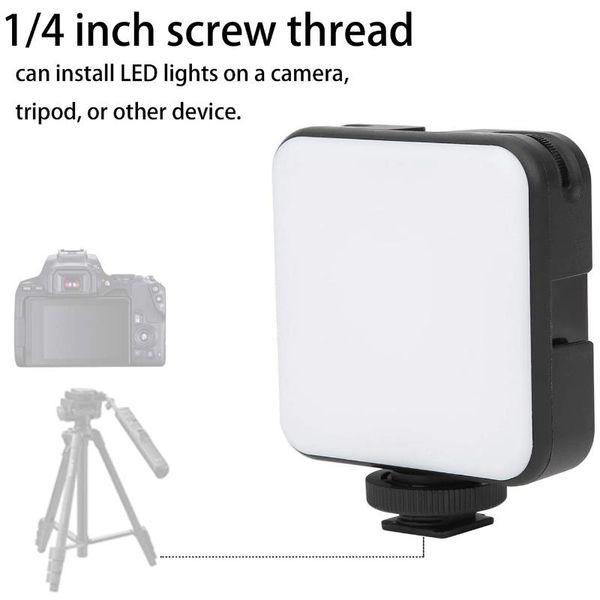 

3200k-6500k video live stream light 5w live fill light adjustable led lamp for smartphone tablet lapnotebook