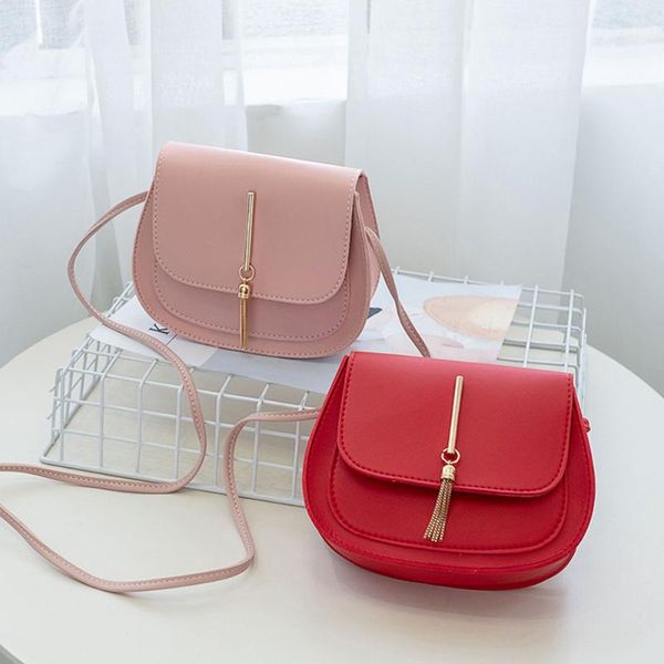 

women's summer shoulder bag pu leather ladies messenger bag female pure color small square clutch bags 2020 handbags
