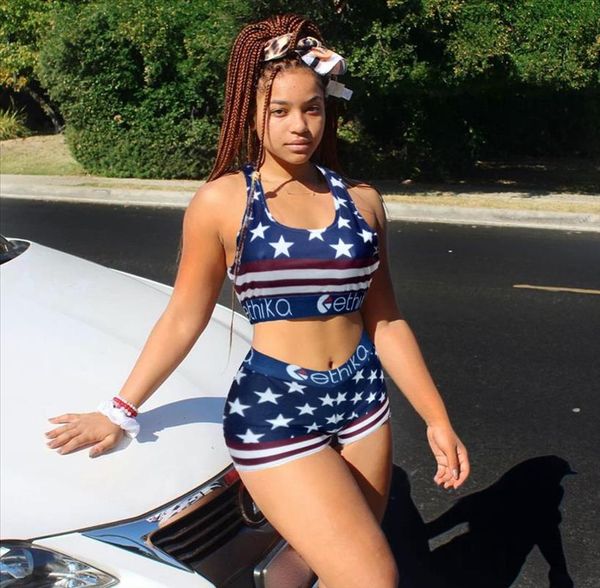

ethika summer novelty 2021 tracksuit 2 two piece women matching set tank short pants hollow beach neon clothes, Gray