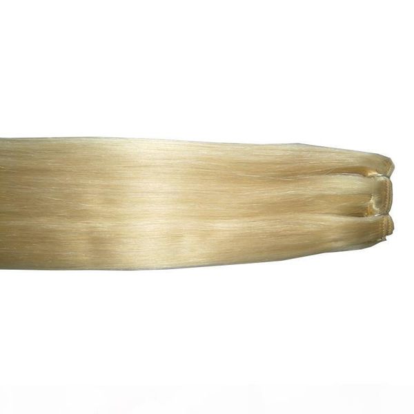 

blonde color 613 10-30inches brazilian human hair bundles straight hair bundles, 100g piece & 3pcs one lot, ing, Black