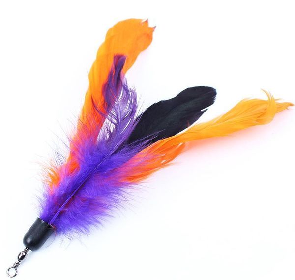 

color multi cat toys bird feather plastic wand plastic diy catstoys parts cat supplies 18c bbynxg lipper