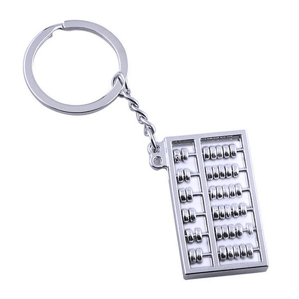 

pcs 6-speed metal keychain creative abacus 10 keyring chain pendant