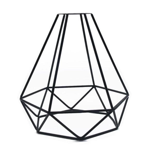 

hanging lampshade light cover decorative home vintage iron ceiling accessories shop pendant diy indoor retro cage shape