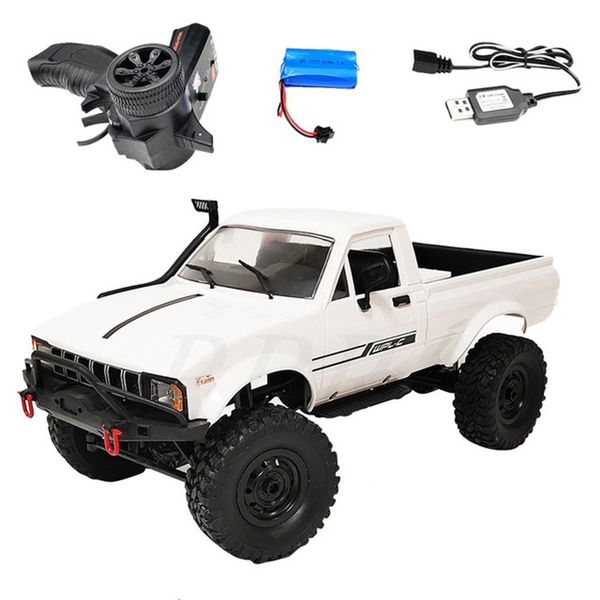 

wpl c24-1 remote control car full scale four-wheel drive off-road truck children electric remote control car model 201105