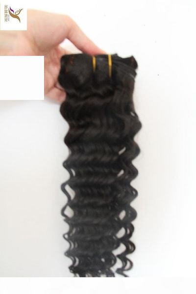 

jet black color deep wave brazilian hair weave bundles non remy 100% human hair weave 10-30 inchs virgin hair extensions